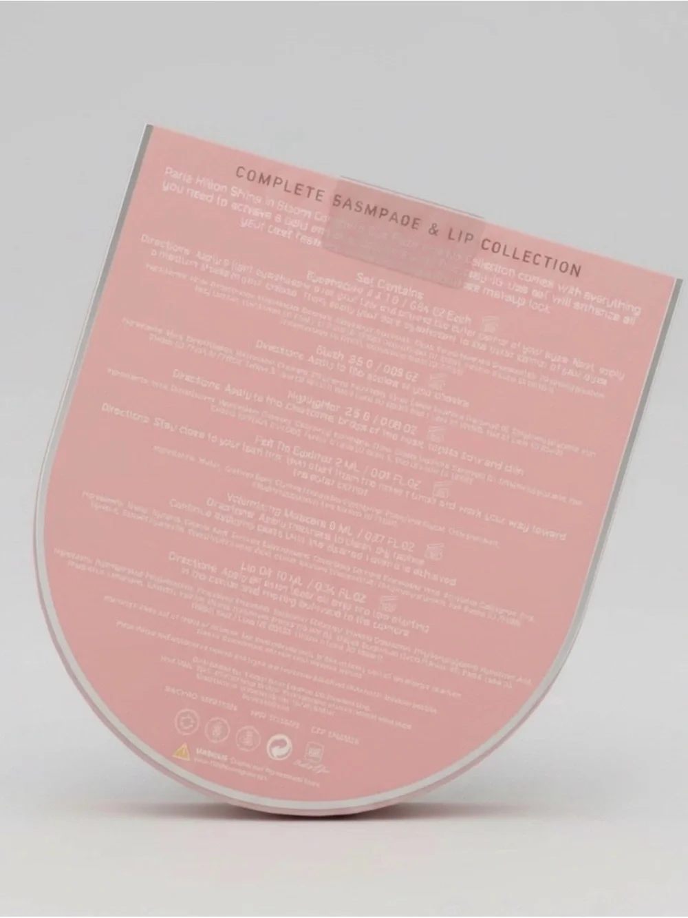 Paris Hilton Shine in Bloom Pink Eye, Face & Lip Palette